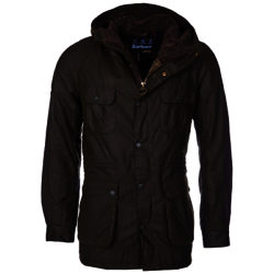 Barbour Brindle Wax Jacket, Fern